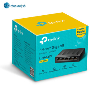 TP LINK LS1005G - Bộ chia mạng LAN 1 ra 4 | Tốc độ cao 1000Mbps | Switch 5 cổng LS1005G | Bảo hành 2 năm chính hãng