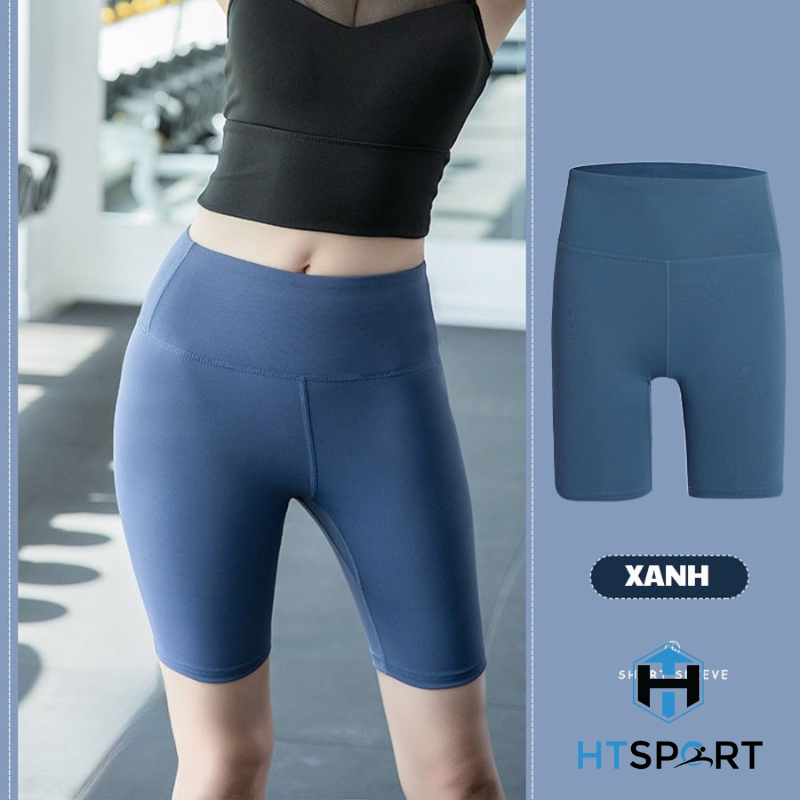 Quần Tập Gym Nữ Lửng, Quần Legging Thể Thao QG04 Lưng Cao Tập Yoga Aerobic Tôn Dáng, Thun Co Giãn Thấm Hút Mồ Hôi Tốt