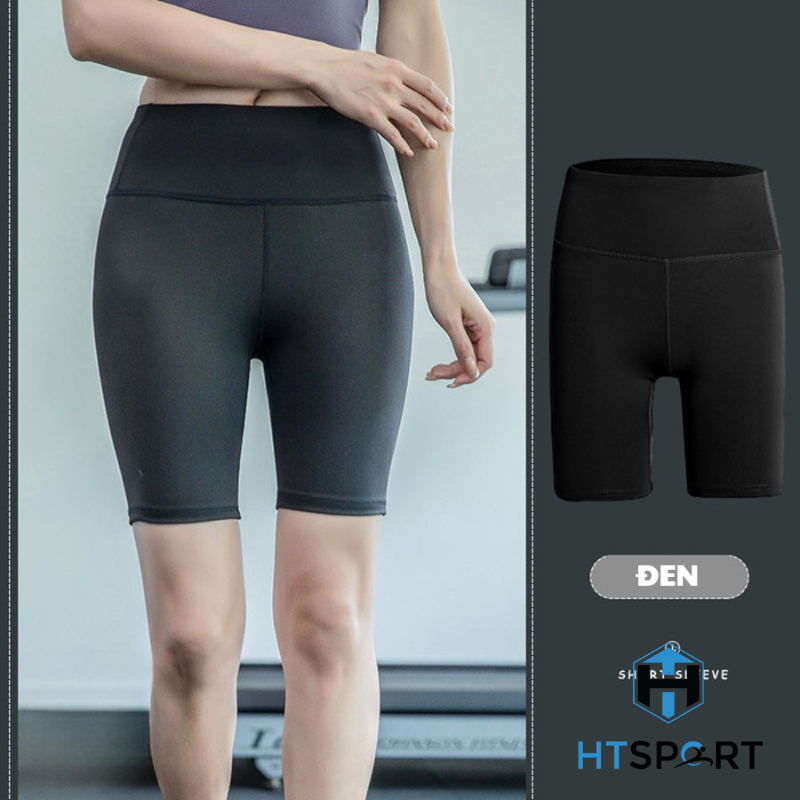 Quần Tập Gym Nữ Lửng, Quần Legging Thể Thao QG04 Lưng Cao Tập Yoga Aerobic Tôn Dáng, Thun Co Giãn Thấm Hút Mồ Hôi Tốt