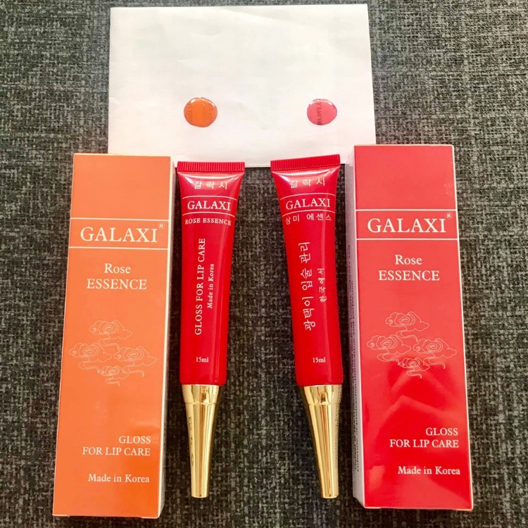 Son Dưỡng Galaxi Hàn Quốc 15ml – Kích Màu Môi Sau Phun Xăm, Dưỡng Ẩm Mềm Mịn, Giúp Môi Lên Màu Chuẩn Đẹp