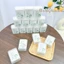 Hộp tăm bông 200 que cho bé, Tăm bông BABYBOO gồm 2 đầu vệ sinh tai mắt cho bé an toàn tiện lợi