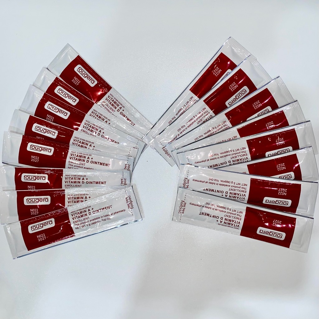 Gói dưỡng Vitamin AD cho môi kích bong, dưỡng ẩm sau xăm
