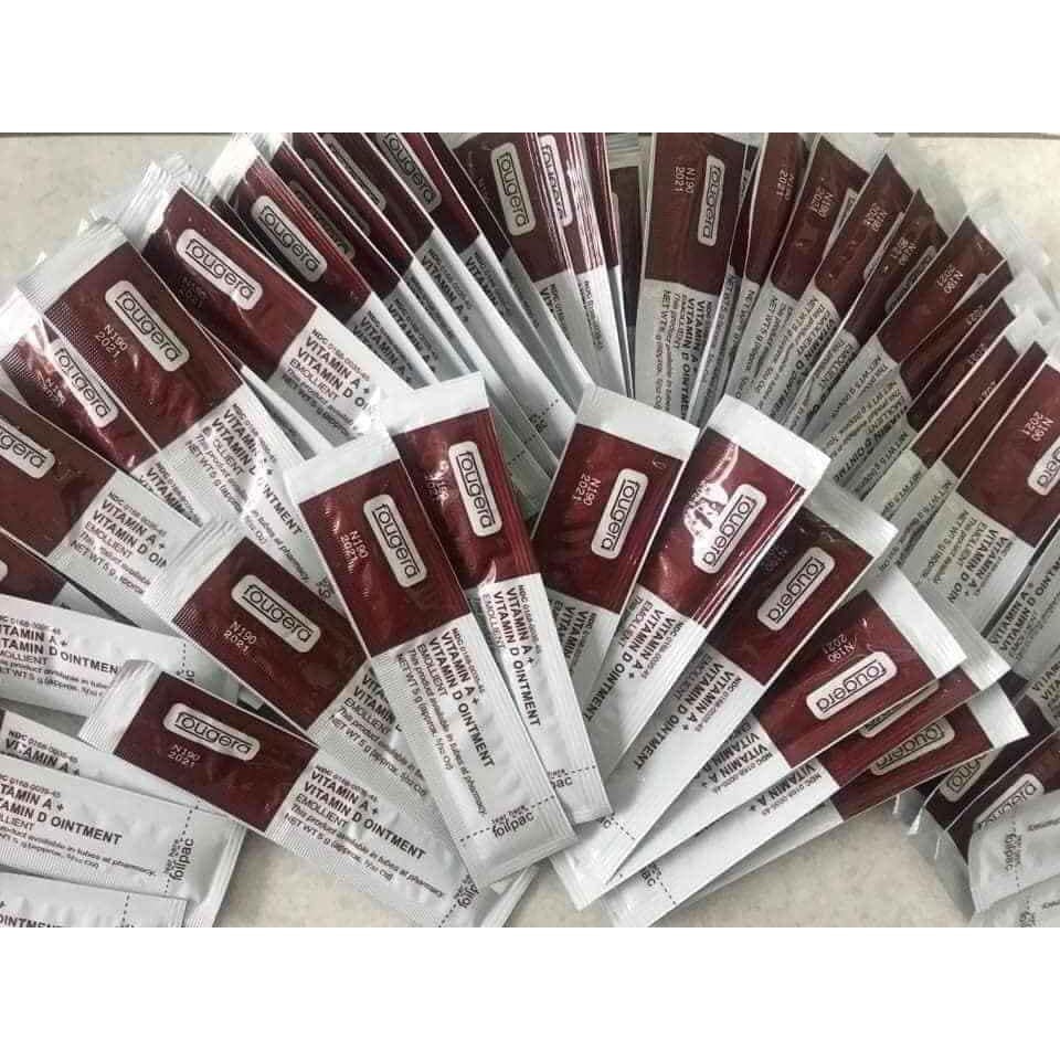 Gói dưỡng Vitamin AD cho môi kích bong, dưỡng ẩm sau xăm