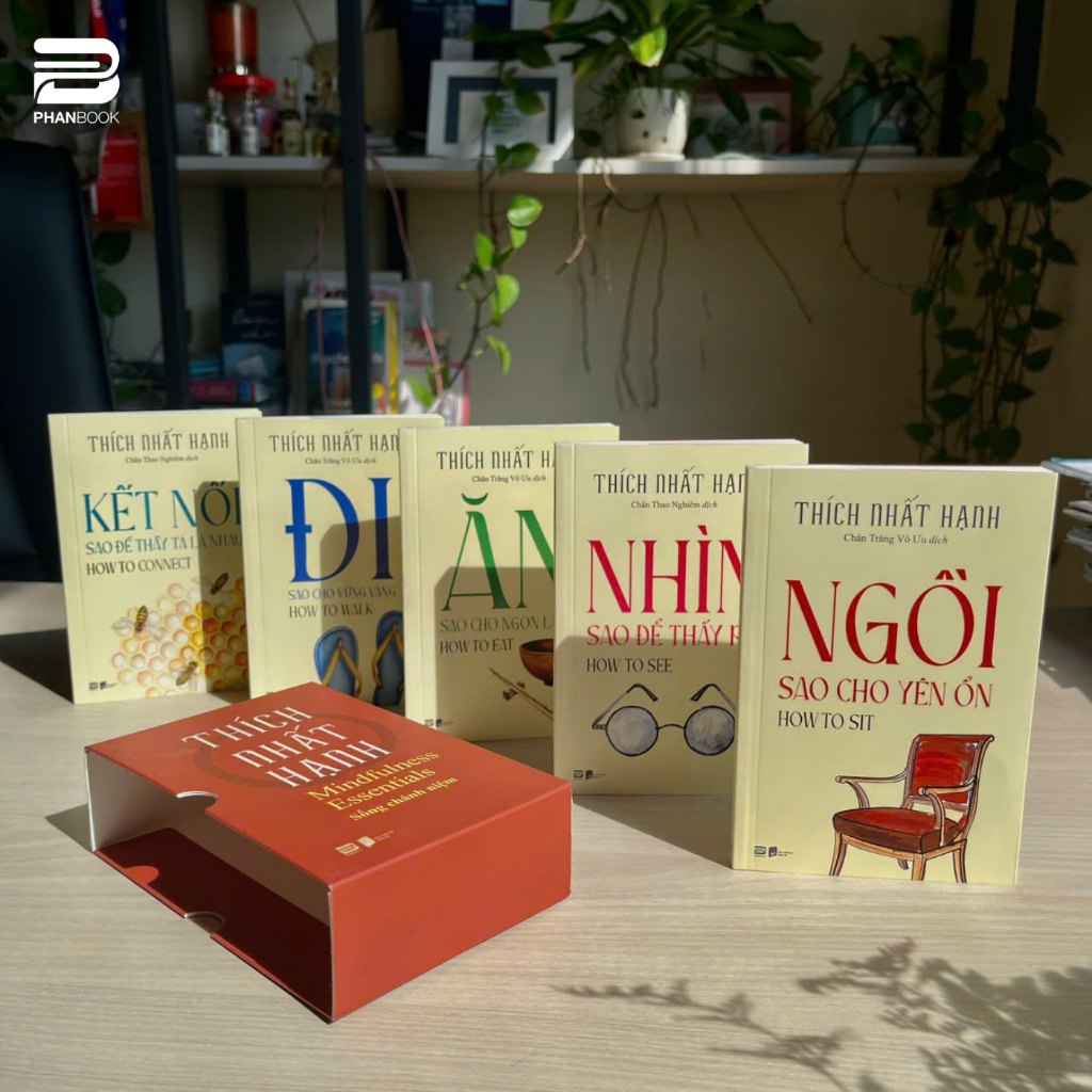 Ảnh Sách - Boxset Sống Chánh Niệm - Mindfulness Essentials - Thích Nhất Hạnh 2