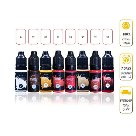 Makeup 5ml chính hãng nga màu lên đẹp