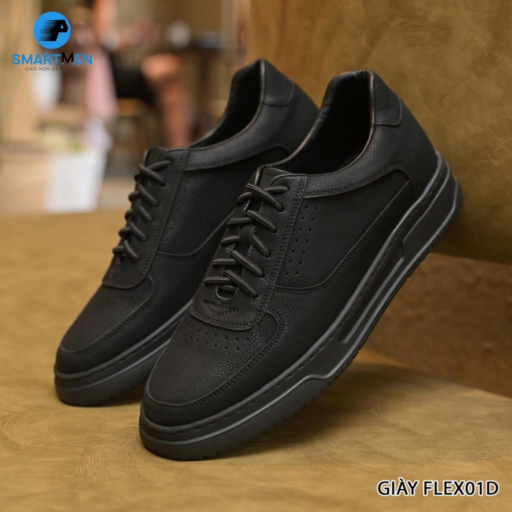 Ảnh Giày Sneaker tăng chiều cao thể thao siêu nhẹ FLEX-01 Đen 3