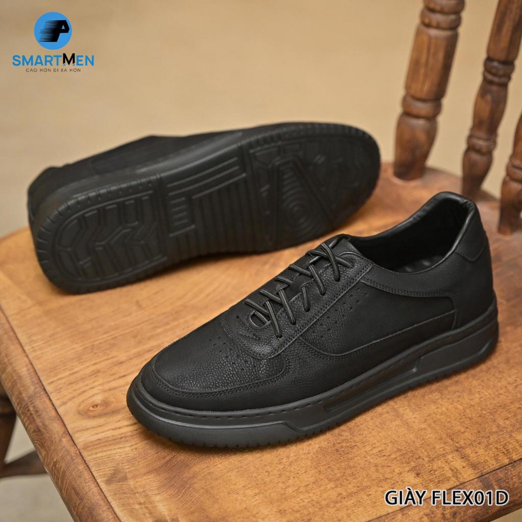 Ảnh Giày Sneaker tăng chiều cao thể thao siêu nhẹ FLEX-01 Đen 2