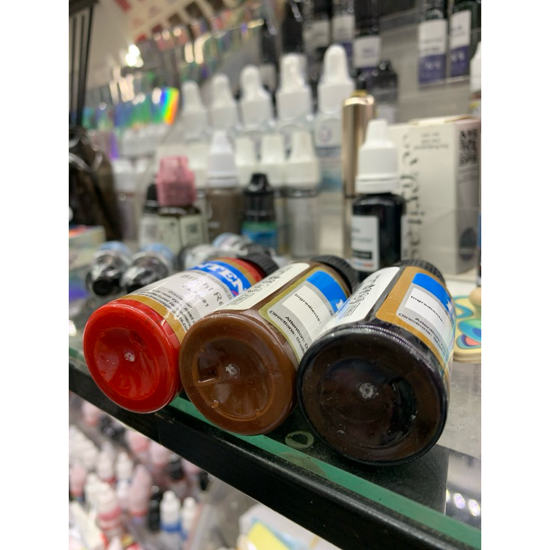 Mực tạp Intenz đi trên da giả phun xăm 30ml