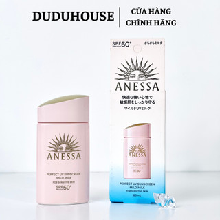 Sữa chống nắng dịu nhẹ Perfect UV Sunscreen Mild Milk Hồng Sữa cho da nhạy cảm 60ml