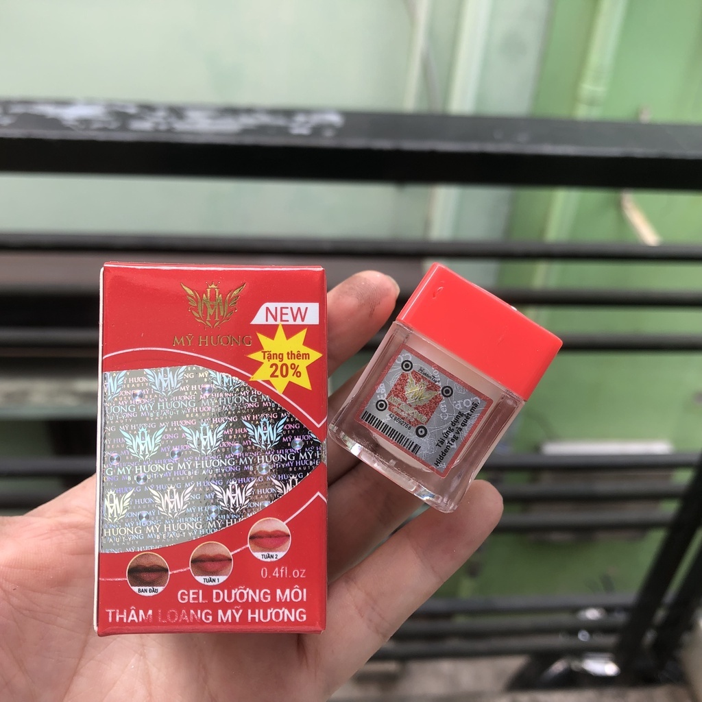 [MẪU MỚI] Sáp dưỡng môi Mỹ Hương (handmade) chống thâm loang, nứt nẻ