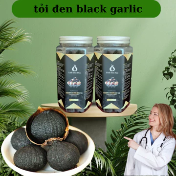 ( HCM giao hỏa tốc ) Loại 1 bóc vỏ Tỏi đen cô đơn linh đan đen black garlic bóc vỏ dẽo ngọt.