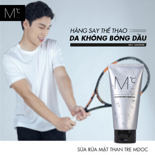 [DÀNH CHO NAM] Sữa Rửa Mặt Than Tre Tẩy Da Chết Đánh Bay Mụn MdoC BLACKHEAD PERFECT SCRUB FOAM