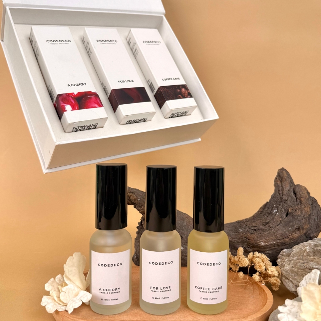 Ảnh COMBO 3 chai xịt thơm bodymist hương nước hoa CODEDECO 30ml, 3 tầng hương, lưu hương lên tới 6h 1