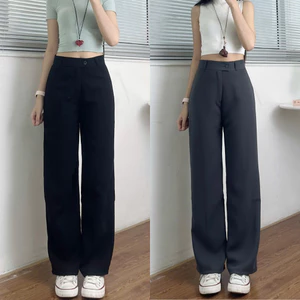Quần ống rộng lưng cao chất tuyết mưa Q09_P0K1
