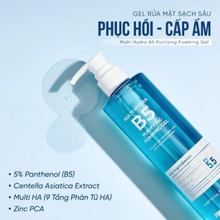 Sữa Rửa Mặt Dạng Gel Pretty Skin Multi Hydra B5 Purifying Foaming Gel 300ml