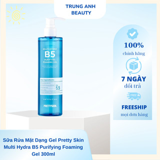 Sữa Rửa Mặt Dạng Gel Pretty Skin Multi Hydra B5 Purifying Foaming Gel 300ml