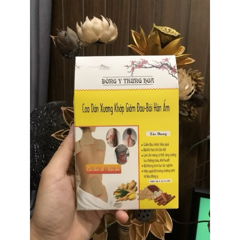 Cao dán giảm đau 50 miếng