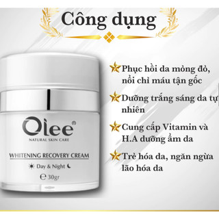 Kem Sạch Olee Cao Cấp Phục Hồi Da Mỏng Đỏ, Nổi Chỉ Máu Tận Gốc