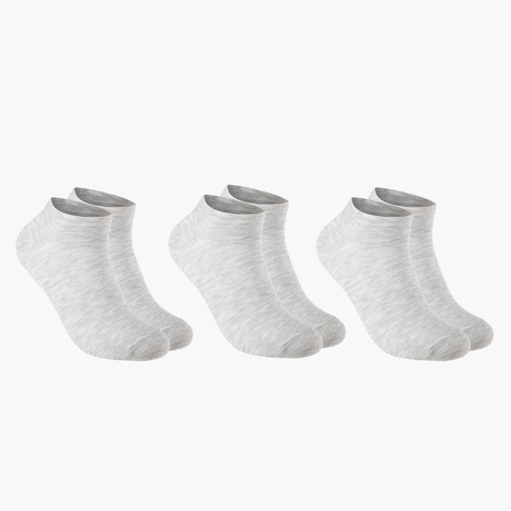 [MUA 2 GIẢM 5%][Không đổi trả]Pack 3 Tất cổ ngắn TC Coolmate basic thấm hút thoáng khí Coolmate