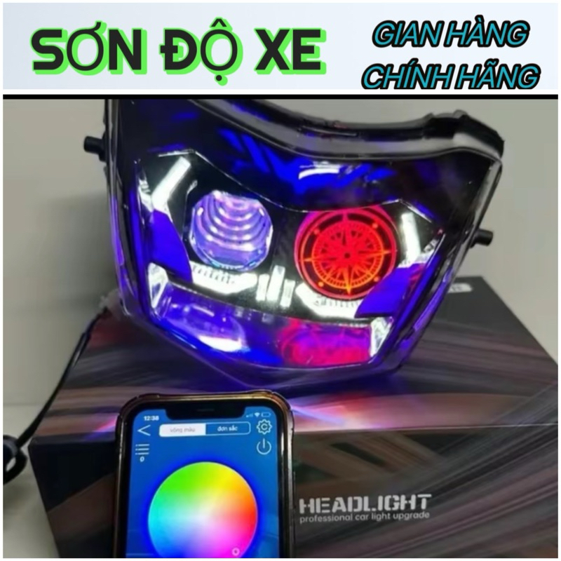 Pha Wave BI CẦU MINI 1.5 MẮT LÉ ĐỘ VÒNG XOAY VÀO CHOÁ 2 TÂNG SUMURA BÁO HÀNH 24 Tháng ( Tặng Kèm Dây Nguồn )