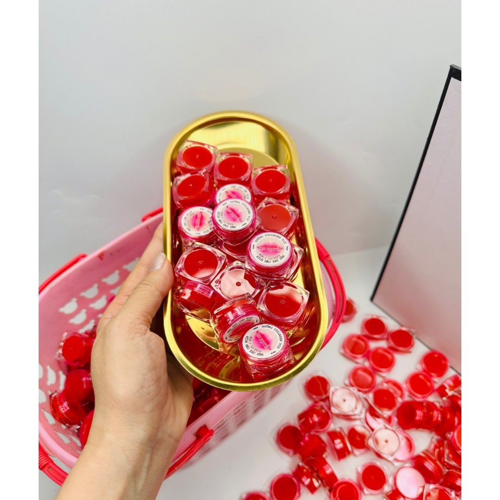 Son Dưỡng Gấc Handmade – Dưỡng Môi Sau Phun Xăm, Kích Màu Chuẩn Đẹp, Giúp Môi Mềm Mịn 5g