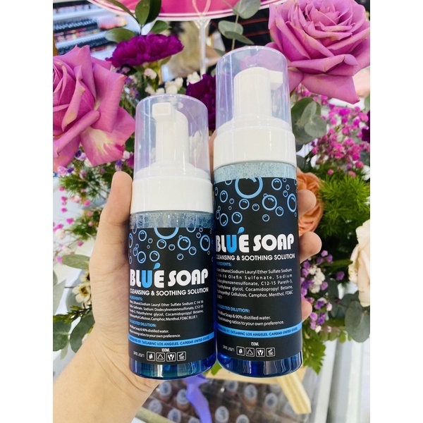 Dung Dịch BlueSoap Chính Hãng – Vệ Sinh, Lau Mực Xăm Pha Sẵn, Tiện Dụng Cho Phun Xăm Thẩm Mỹ
