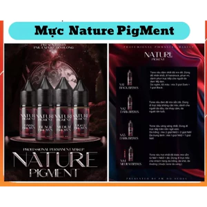 Mực NATURE brown Đỗ Hương mực mày màu tự nhiên không cần mix