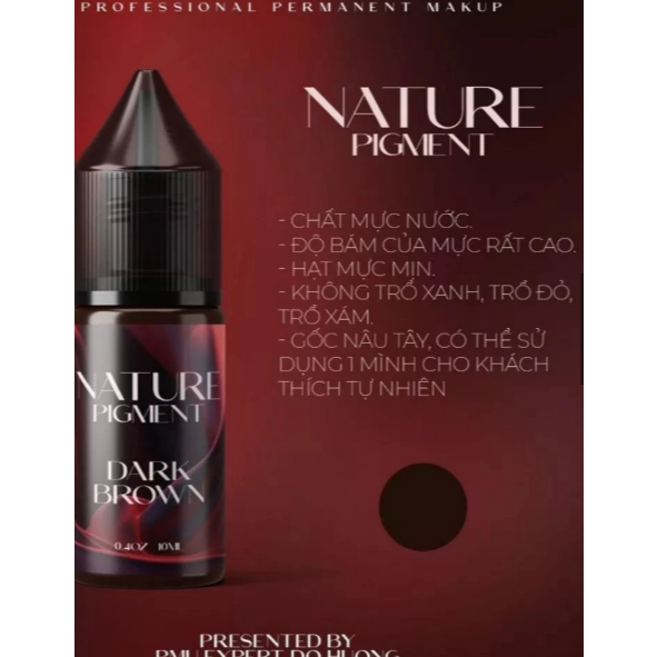 Mực NATURE brown Đỗ Hương mực mày màu tự nhiên không cần mix