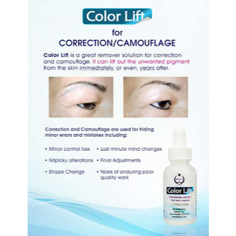 Color lift USA chính hãng dùng trong phun xăm