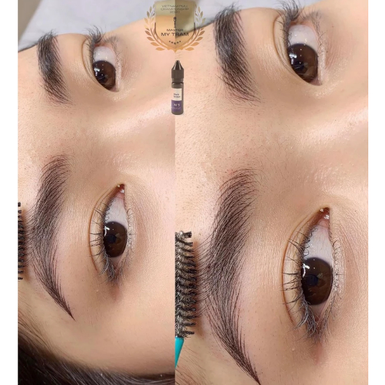 HANAFY mực mày Nga chính hãng bong đẹp, đậm