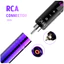 Pin Rời Tích Điện Chuôi Sạc RCA Cho Các Loại Máy Pen