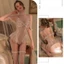 Đồ ngủ liền thân body ren kèm tất lưới