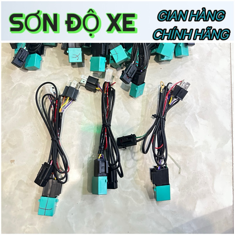 Dây Nguồn Bi Cầu H4 Lắp Bi Cầu , Wave , Vision