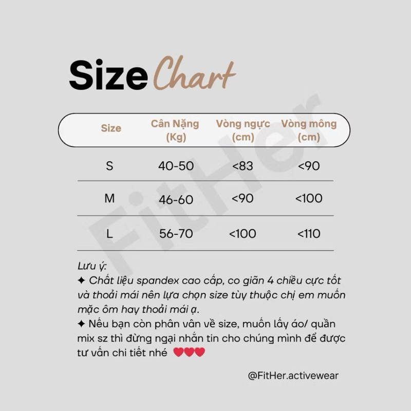 Set tập Gym, Yoga FitHer 2 dây lửng chất liệu co dãn & siêu thấm hút