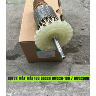 Rotor mài BOSCH GWS 20-180, 20-230, 2000-180, 2000-230 220V 100% dây đồng