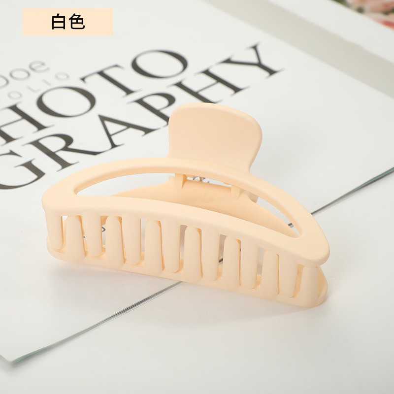 Kẹp tóc càng cua cở lớn hình quạt phong cách Hàn Quốc nhiều màu - De Merci Accessories