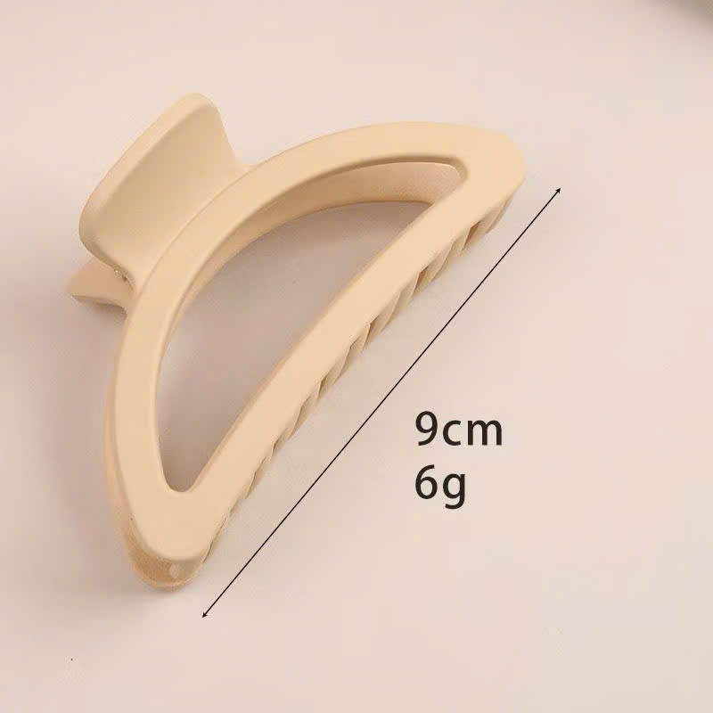 Kẹp tóc càng cua cở lớn hình quạt phong cách Hàn Quốc nhiều màu - De Merci Accessories