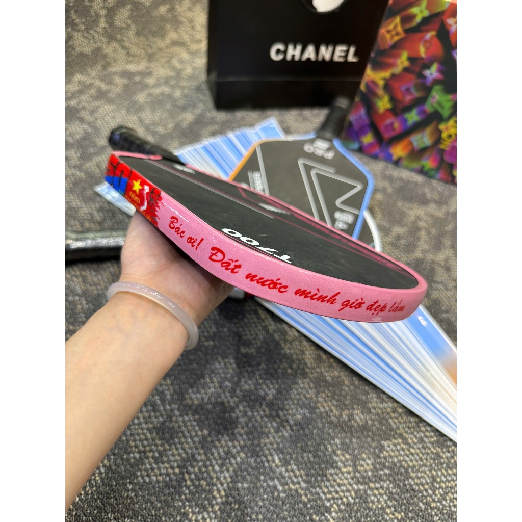 Dán viền vợt Pickleball 2/9 Tôi ♥️ Việt Nam 30/4 1/5 hưởng ứng ngày giải phóng đất nước trọn niềmvui