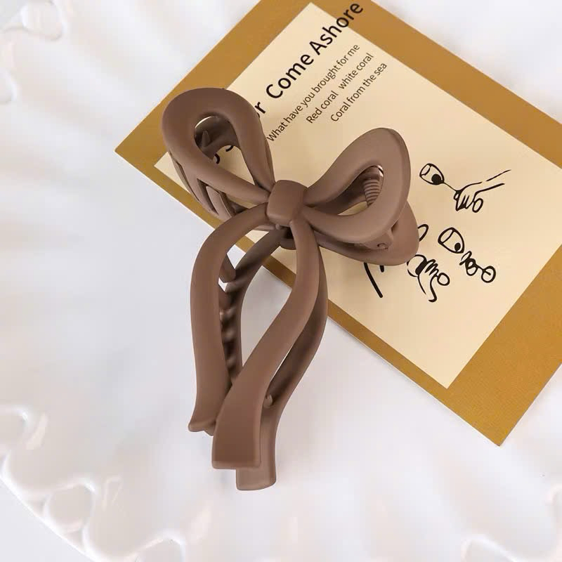 Kẹp tóc hình nơ bươm bướm De Merci Accessories kẹp càng cua đẹp cho nữ nhiều màu phong cách Hàn Quốc cặp dễ thương