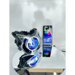 Bi cầu Vision 2021-2025 Độ Sẵn Pha Chính hãng Bi E11+ Và Bi M10 Mắt Quỷ App + Vòng 3D Trắng ( Bảo Hành 24 Tháng ) — ảnh 4