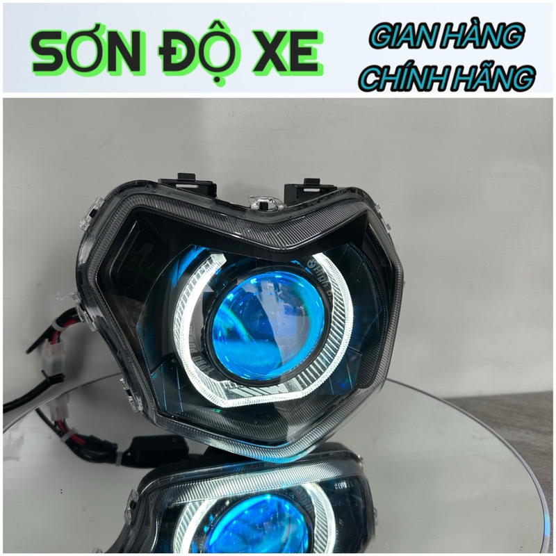 Pha Đèn Xe Lead 125  2017-2025 Bi Cầu E11+ Công Xuất 65W Bi Đổi Màu Qua AppTặng Kèm Mạch Pasing Và Bảo Hành 24 Tháng