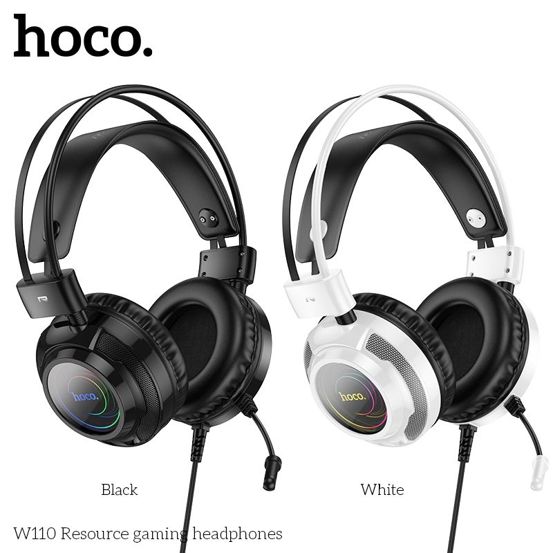 Tai nghe chụp tai Gaming Hoco W110 có dây có míc