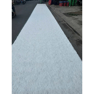 Thảm cỏ màu trắng cao cấp, combo 2- 10m2, trải sân khấu rạp cưới trang trí bền đẹp.