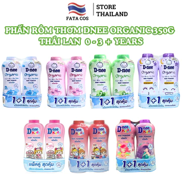 Phấn rôm Dnee Thái Lan, phấn rôm organic Dnee Baby Power 350gr VIHITAF WASH