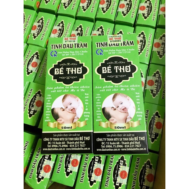 Tinh dầu tràm bé thơ 50ml/100ml giữ ấm cơ thể bé saubabi