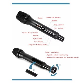 Micro Đa Năng AZpro Az138 Chỉnh Bass, Treble, Echo, Âm Lượng Ngay Trên Thân Mic Phù Hợp Với Amply, Loa Kéo, Mixer