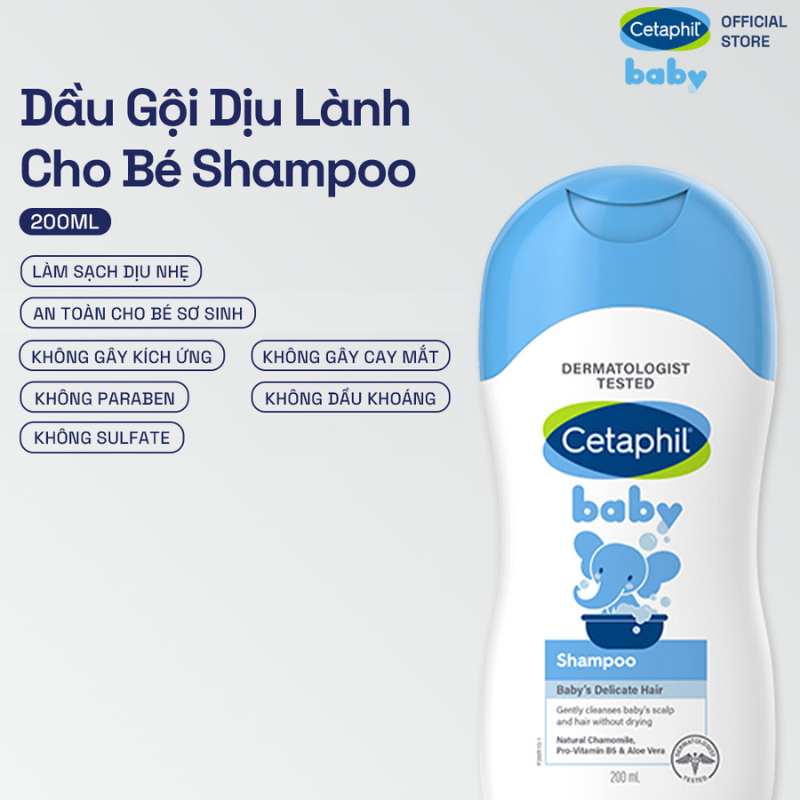 Ảnh Dầu gội dịu lành CETAPHIL BABY SHAMPOO 200ML 1