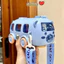 Bình Nước Hình Xe Bus Cho Bé 500ML Có Dây Đeo Tiện Lợi -Có Thể Làm Đồ Chơi