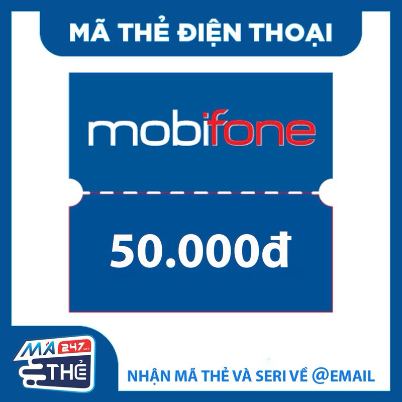 Mã thẻ cào điện thoại mobifone 50k
