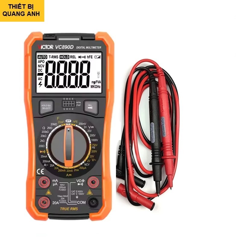 [MẪU 2025] Đồng hồ vạn năng VICTOR VC-890D giá rẻ VC890D hàng chính ...